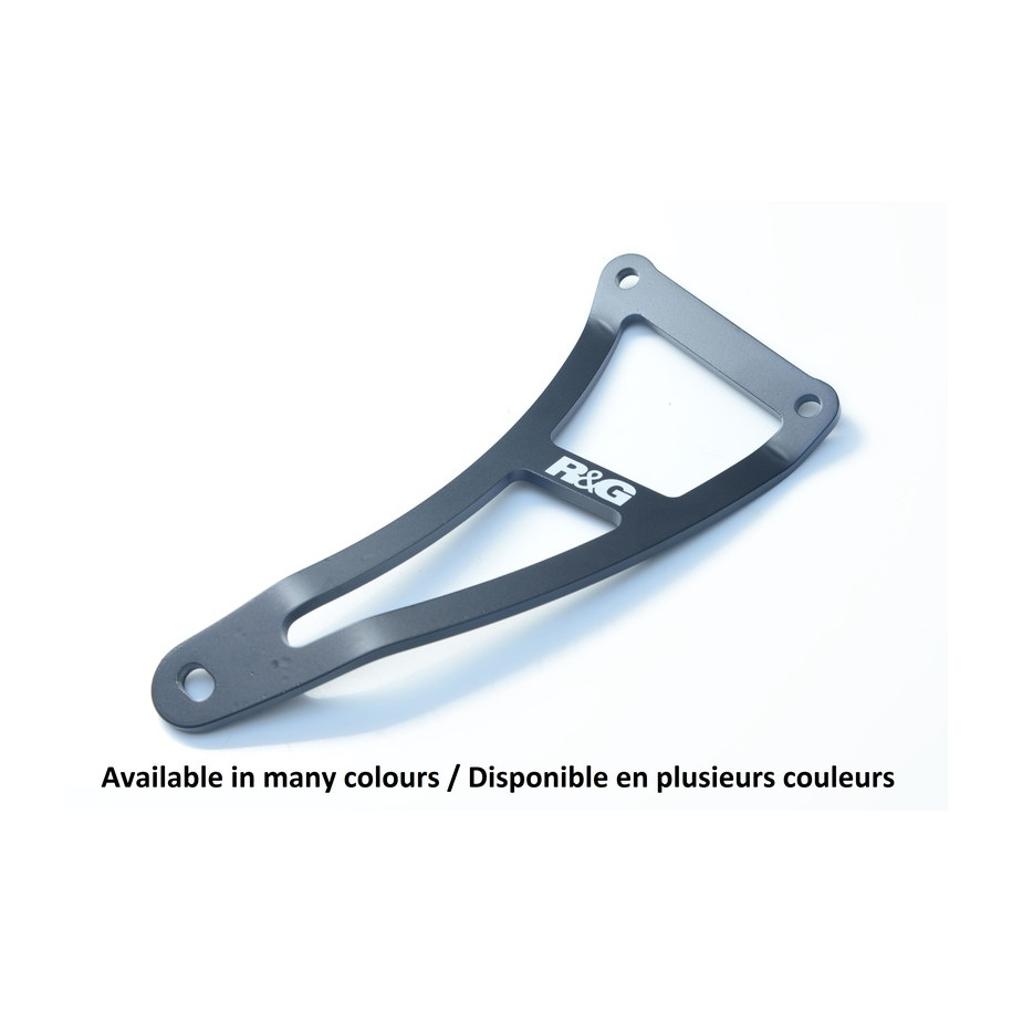Patte de fixation de silencieux R&G RACING argent KTM 690 Duke