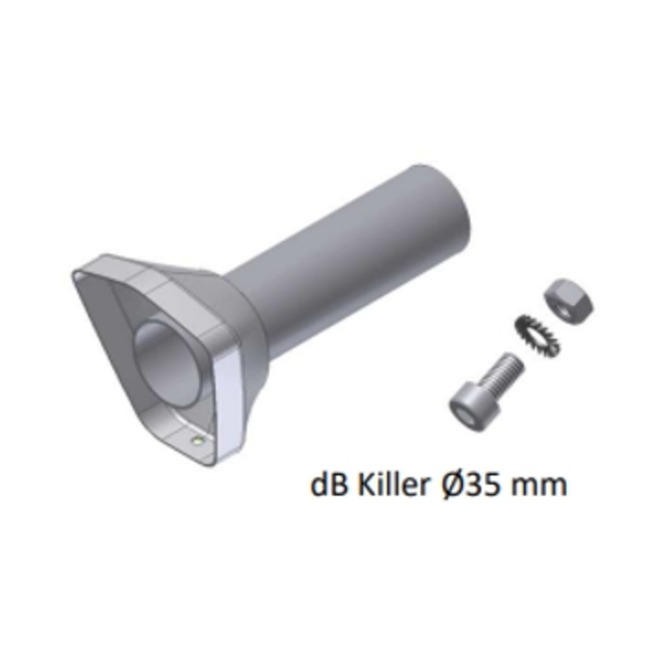 DB Killer MIVV pour silencieux Delta Race Ø35 mm