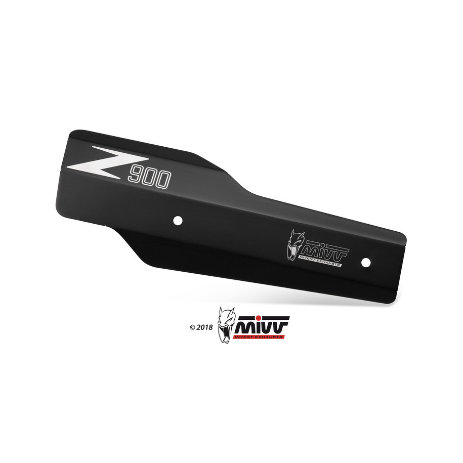 Pare-chaleur MIVV inox noir Kawasaki Z900