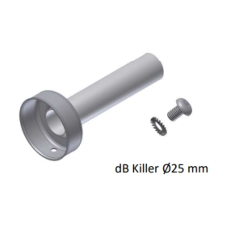 DB Killer MIVV pour silencieux X-M1 Ø25 mm