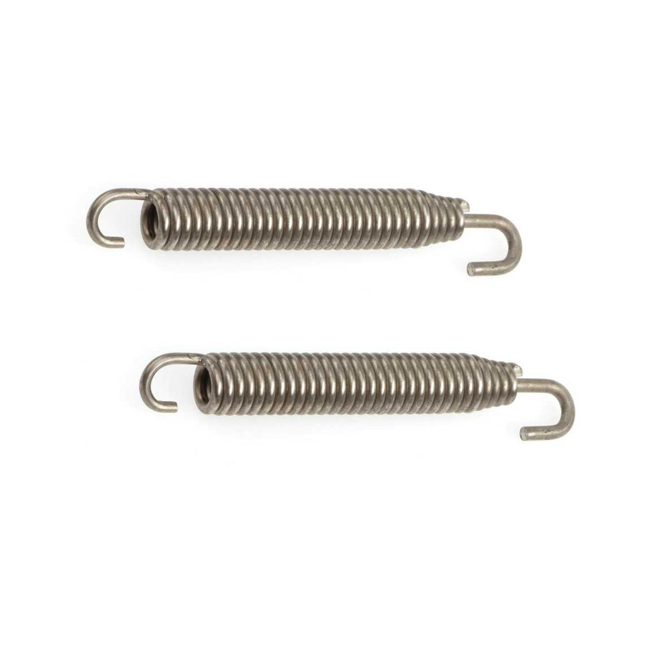 Ressorts de traction d'échappement RFX Race acier inox - 57mm - la paire