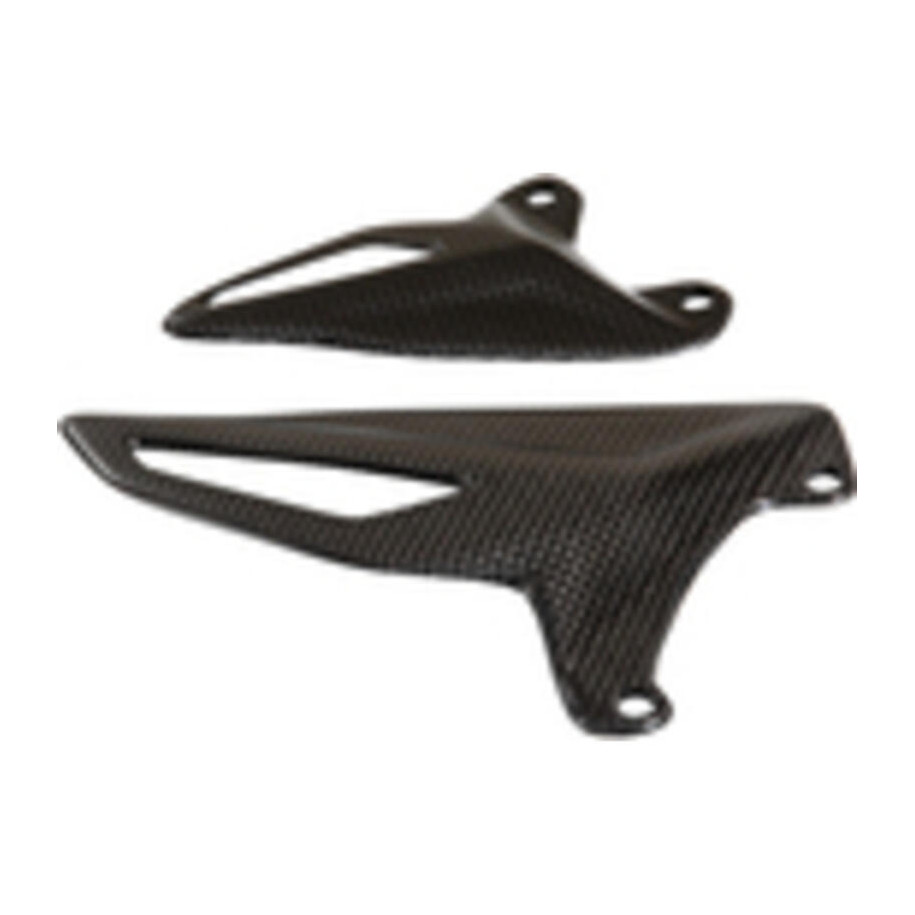 Protection de talon LIGHTECH carbone brillant