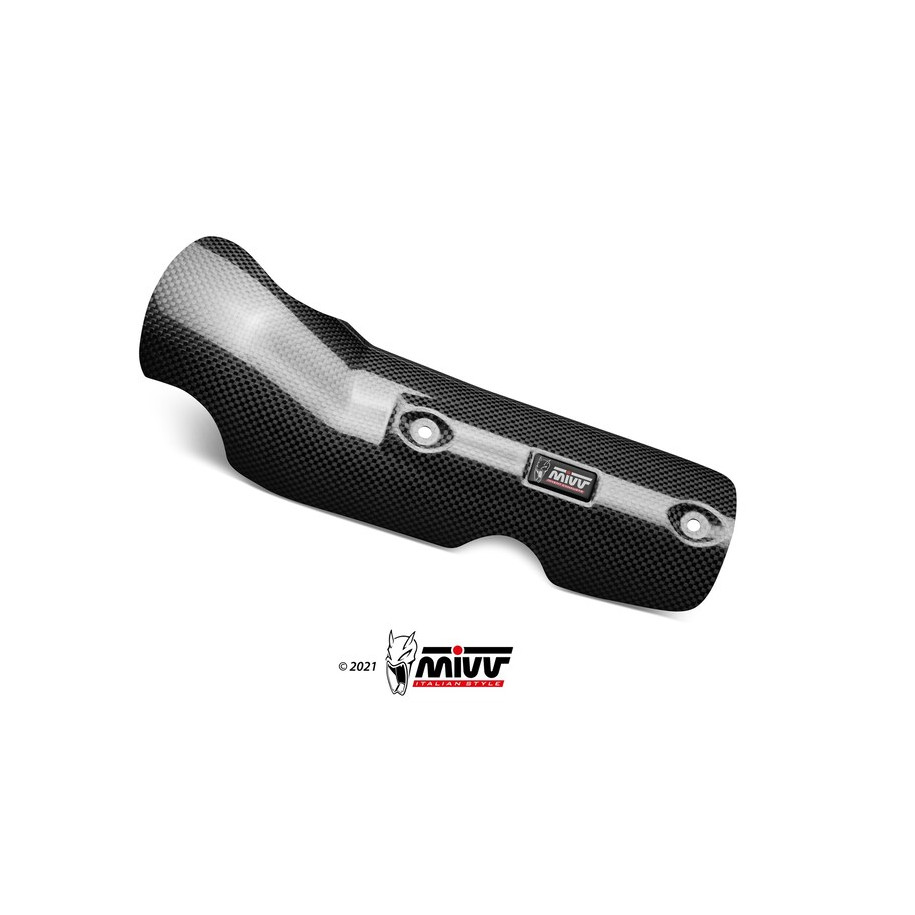 Pare-chaleur MIVV carbone - BMW R1250GS/Adventure
