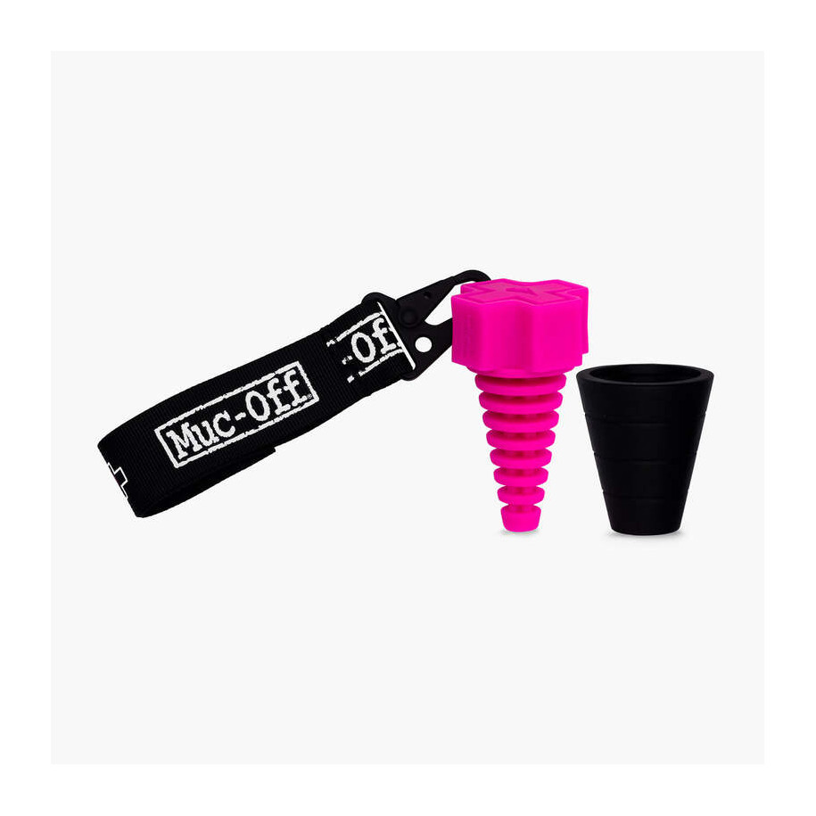 Bouchon de pot d'échappement pour moto MUC-OFF 
