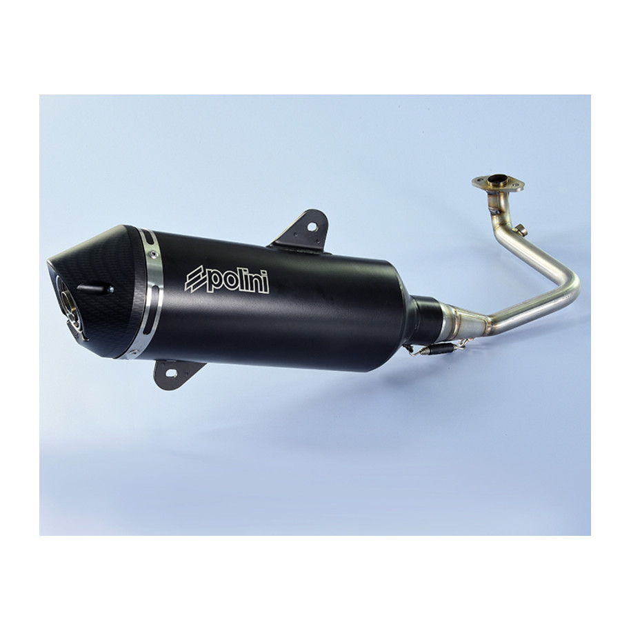 Pot d'échappement POLINI Maxi-Scooter Aluminium noir - SYM