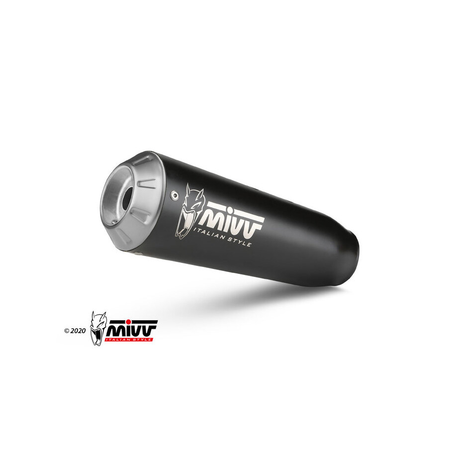 Ligne complète MIVV X-M1 Black - Yamaha YZF R125 / MT-125