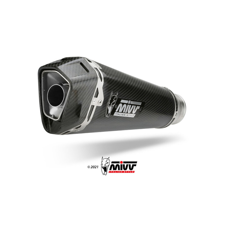 Ligne complète MIVV Delta Race - carbone Yamaha MT-09/SP/FZ-09