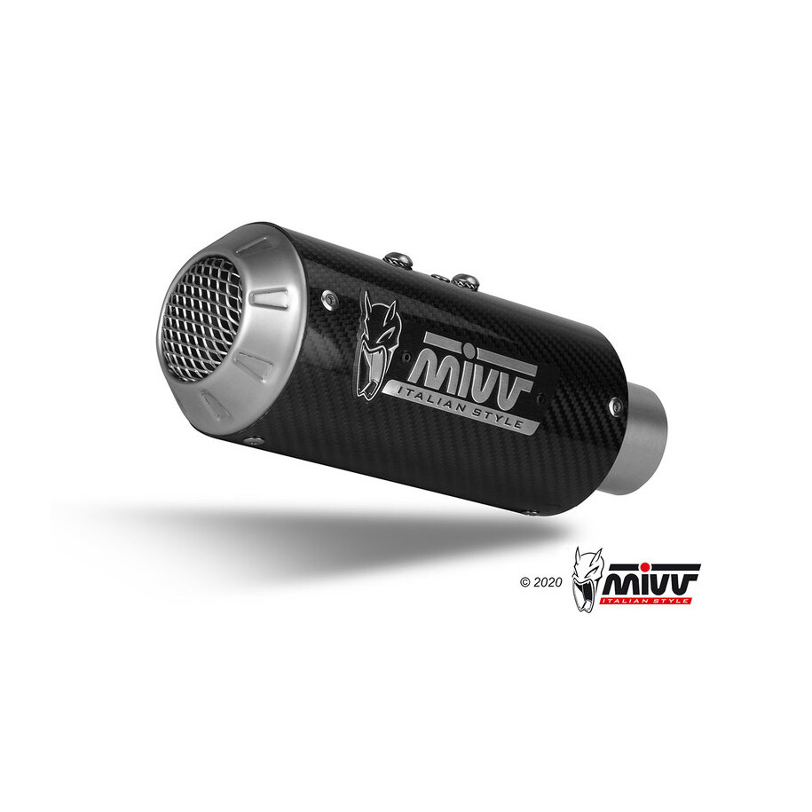 Ligne complète MIVV MK3 - carbone/inox Honda CB125R