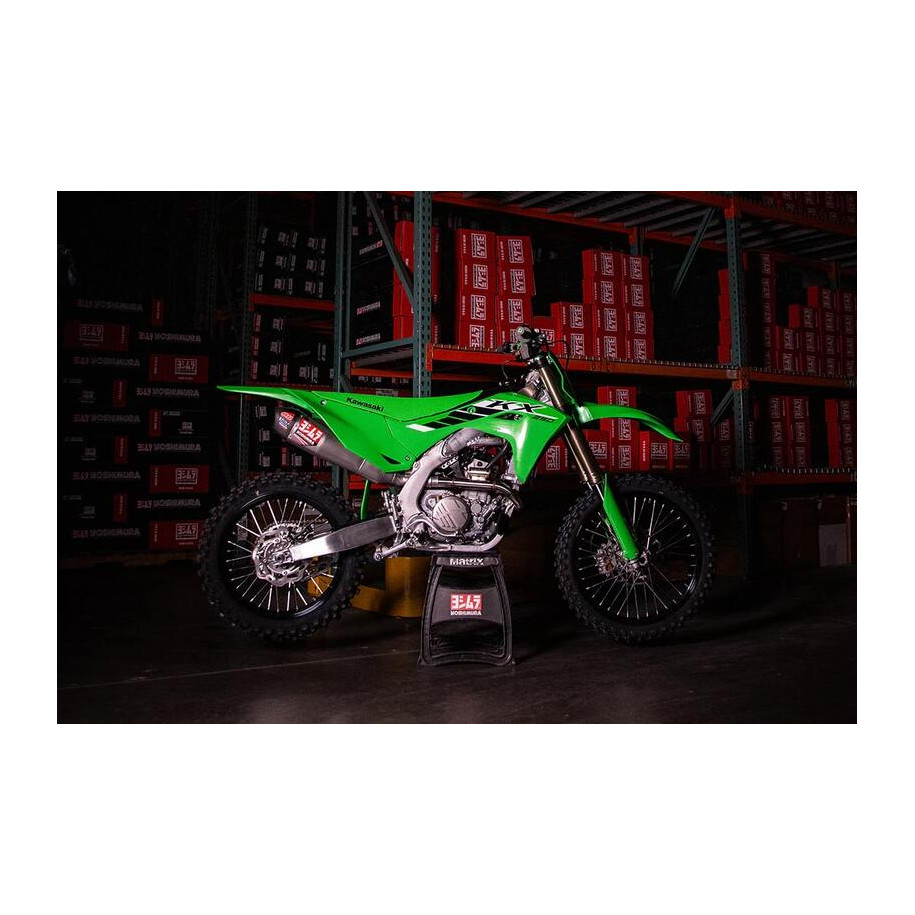 Ligne complète YOSHIMURA RS-12 Signature Series inox/casquette carbone