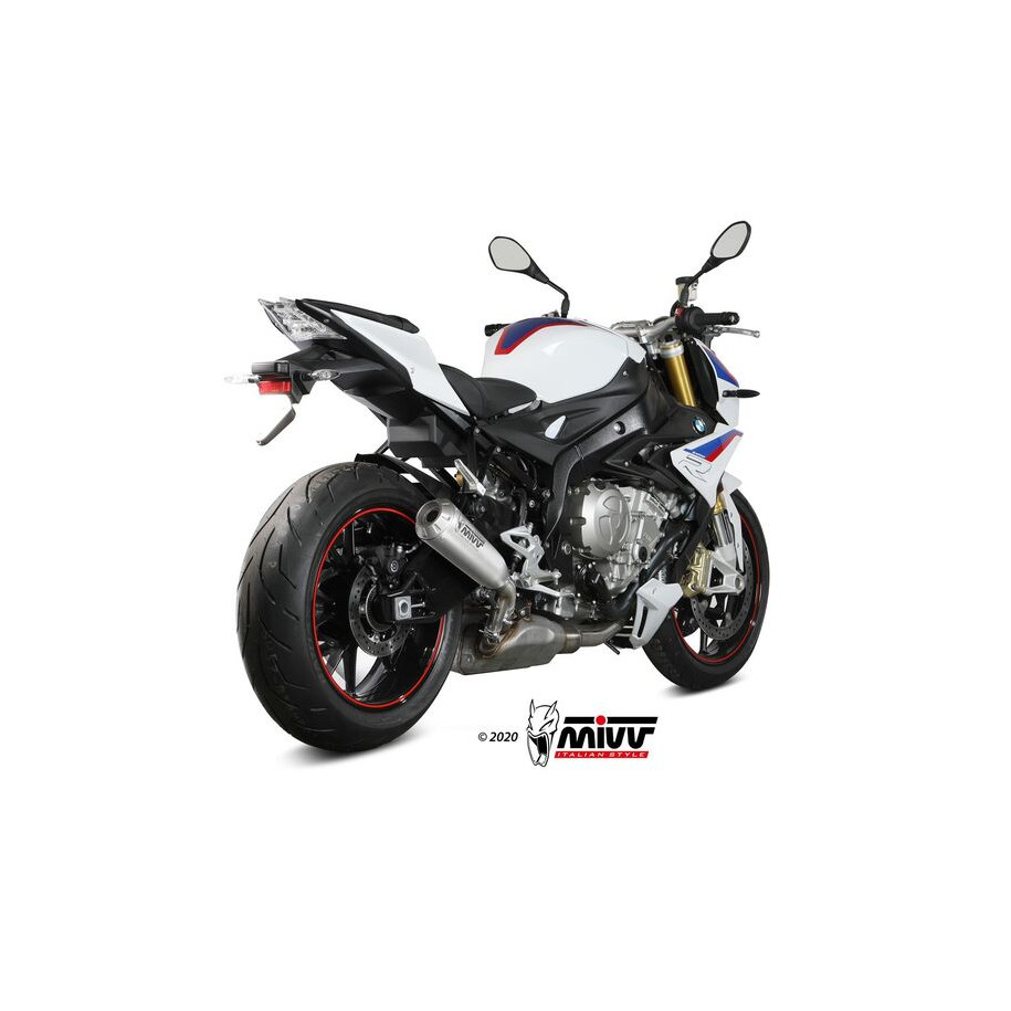Silencieux MIVV X-M1 - titane/inox BMW S1000R