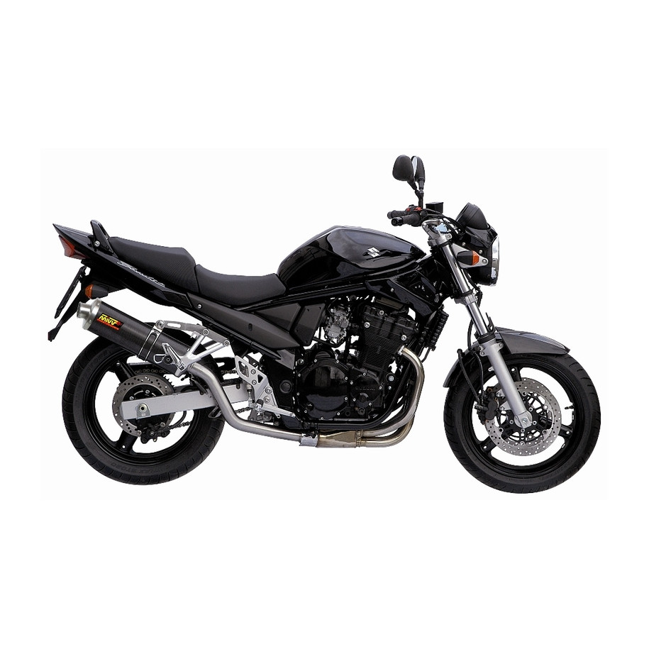 Silencieux MIVV Oval Classic carbone Suzuki GSF650 Bandit