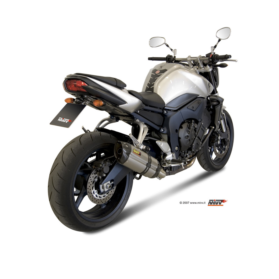 Silencieux MIVV Suono inox/casquette carbone Yamaha FZ1/FZ1 Fazer