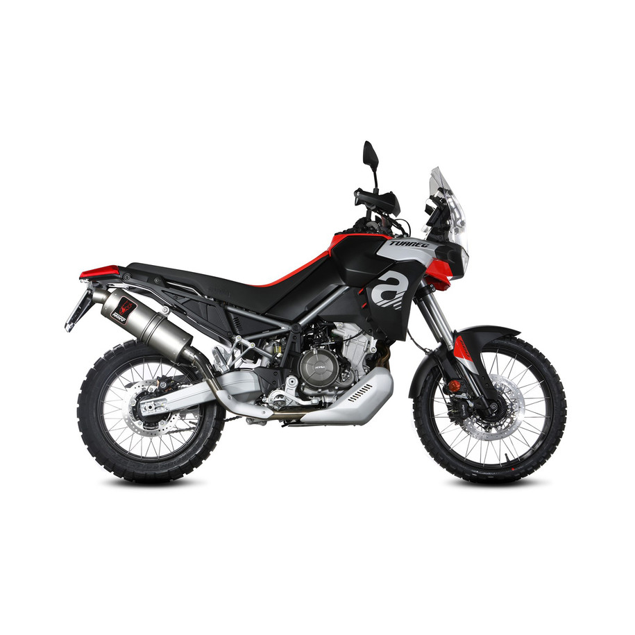 Silencieux MIVV Dakar Slip-On acier inoxydable - Aprilia Tuareg 660