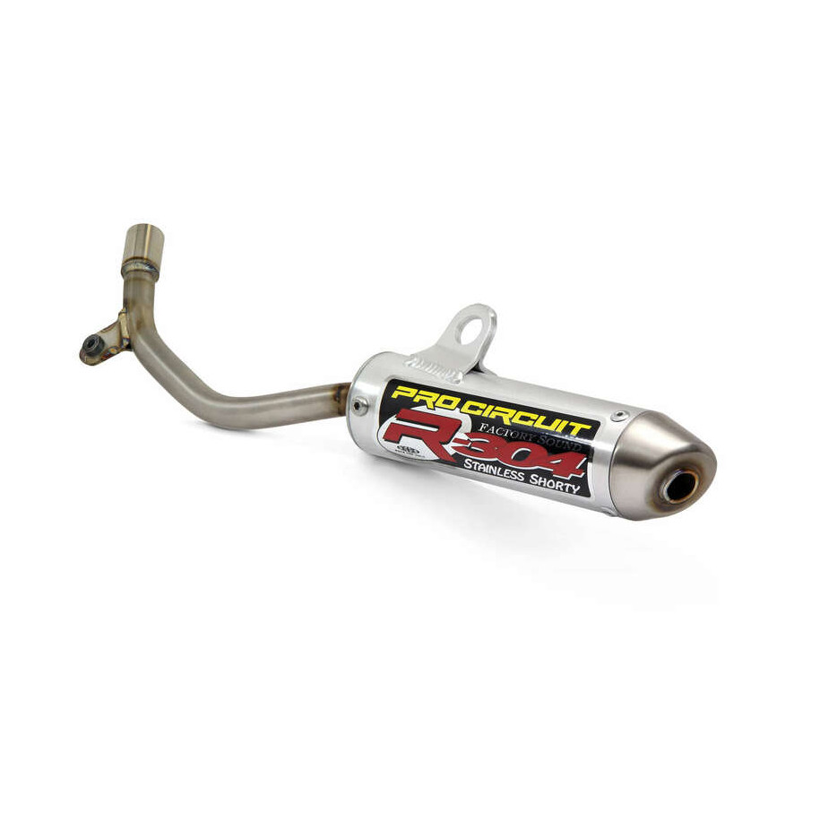 Silencieux PRO CIRCUIT R-304 alu brossé/casquette inox KTM/Husqvarna