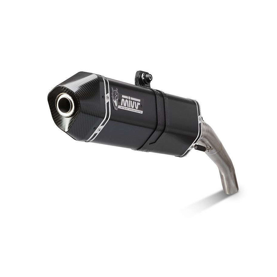 Silencieux MIVV Speed Edge Steel Black Honda CRF1000L Africa Twin