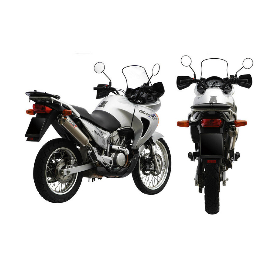 Silencieux MIVV Oval Classic inox Honda XL650V Transalp