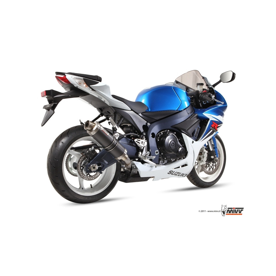 Silencieux MIVV GP carbone Suzuki GSX-R600/GSX-R750