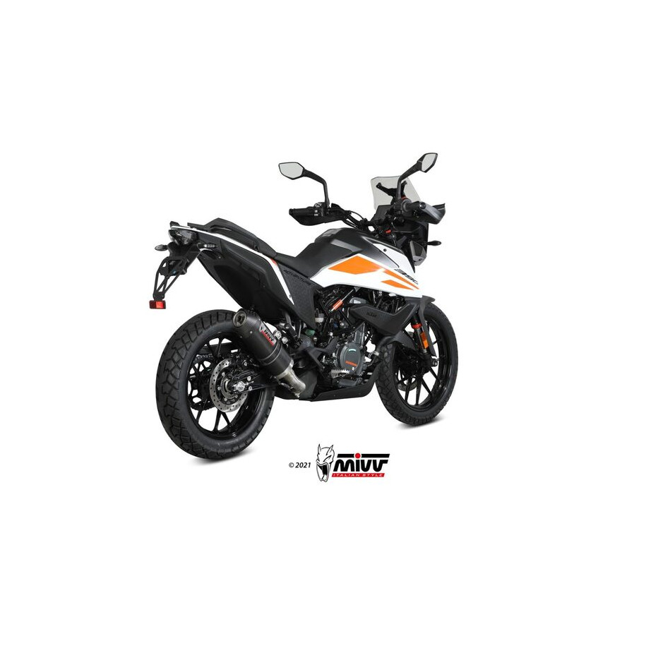 Silencieux MIVV Oval - KTM 390 Adventure