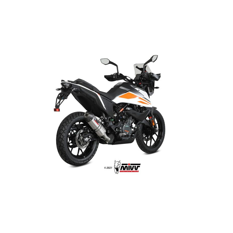 Silencieux MIVV Oval - KTM 390 Adventure