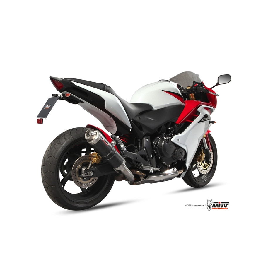 Silencieux MIVV GP carbone Honda CBR600F/CB600F Hornet