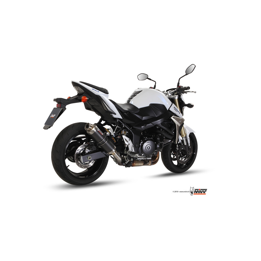 Silencieux MIVV GP carbone Suzuki GSR 750