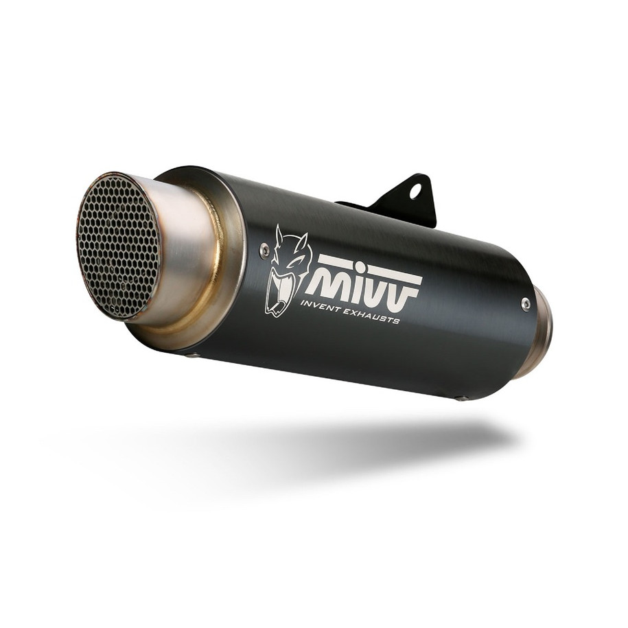 Silencieux MIVV GP-Pro Steel Black/casquette inox Kawasaki Z900