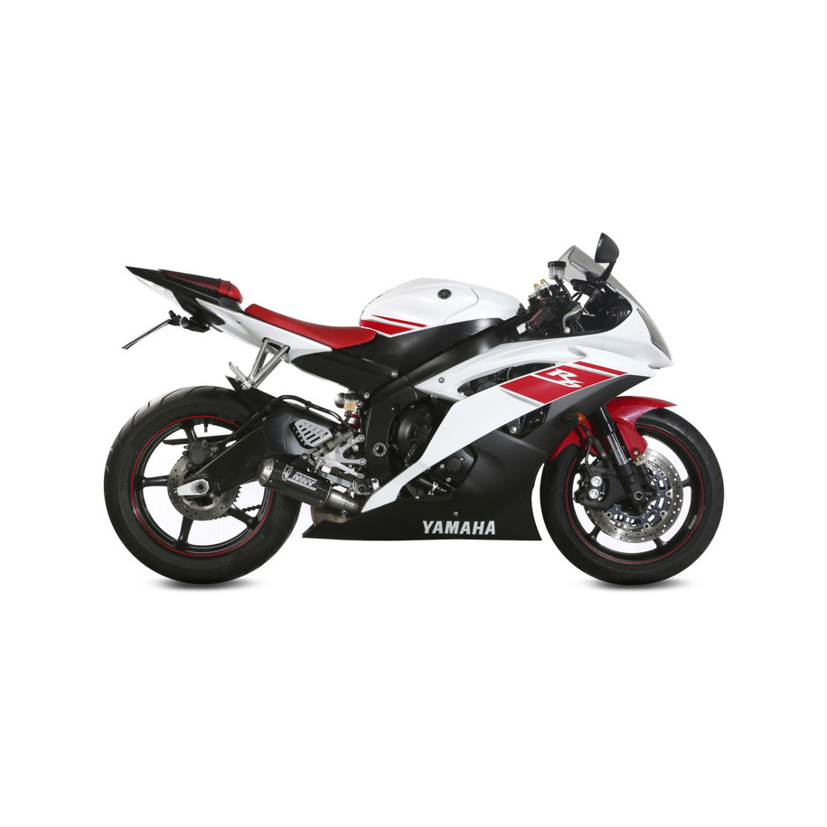 Silencieux MIVV MK3 Slip-On carbone - Yamaha YZF 600 R6