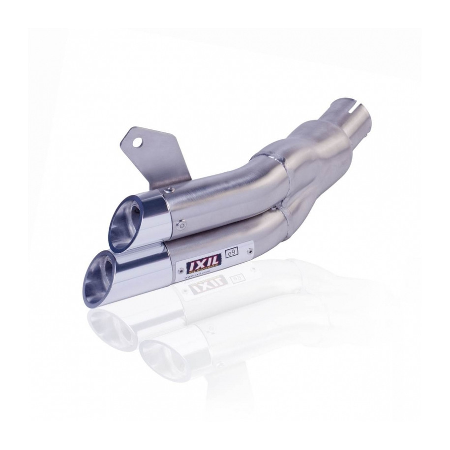 Silencieux IXIL Dual Hyperlow L2X inox / alu poli - Honda CB1000 R Hornet - XH6377V