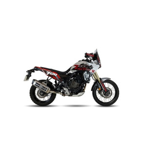 Silencieux IXIL MXT inox / alu noir - Yamaha Ténéré 700 - EY9067SS