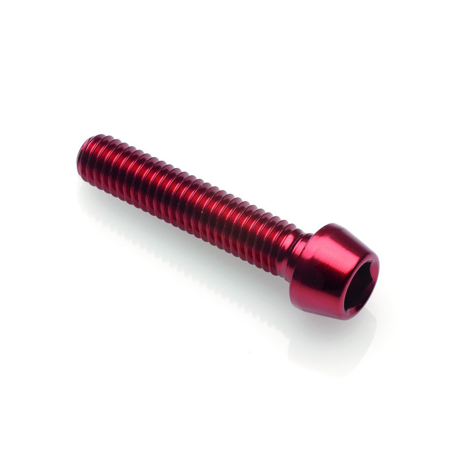 Vis BTR conique LIGHTECH M5 x 20 Ergal rouge