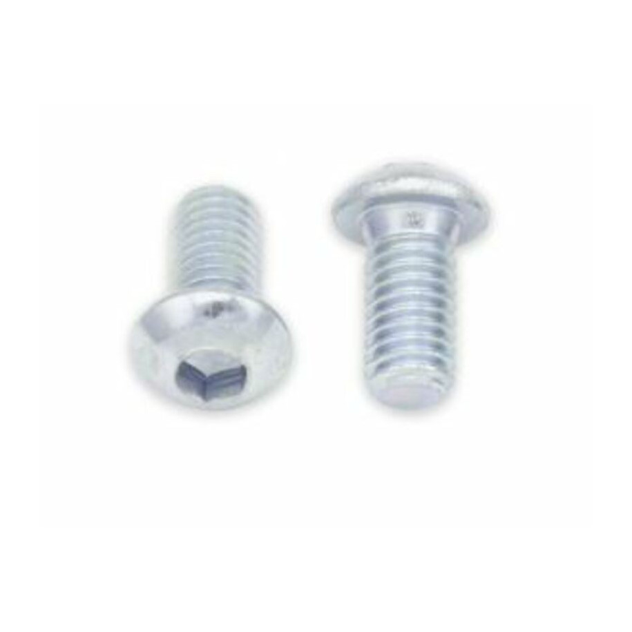 Vis tête bombée épaisse BOLT M6x1x12mm 10 pièces