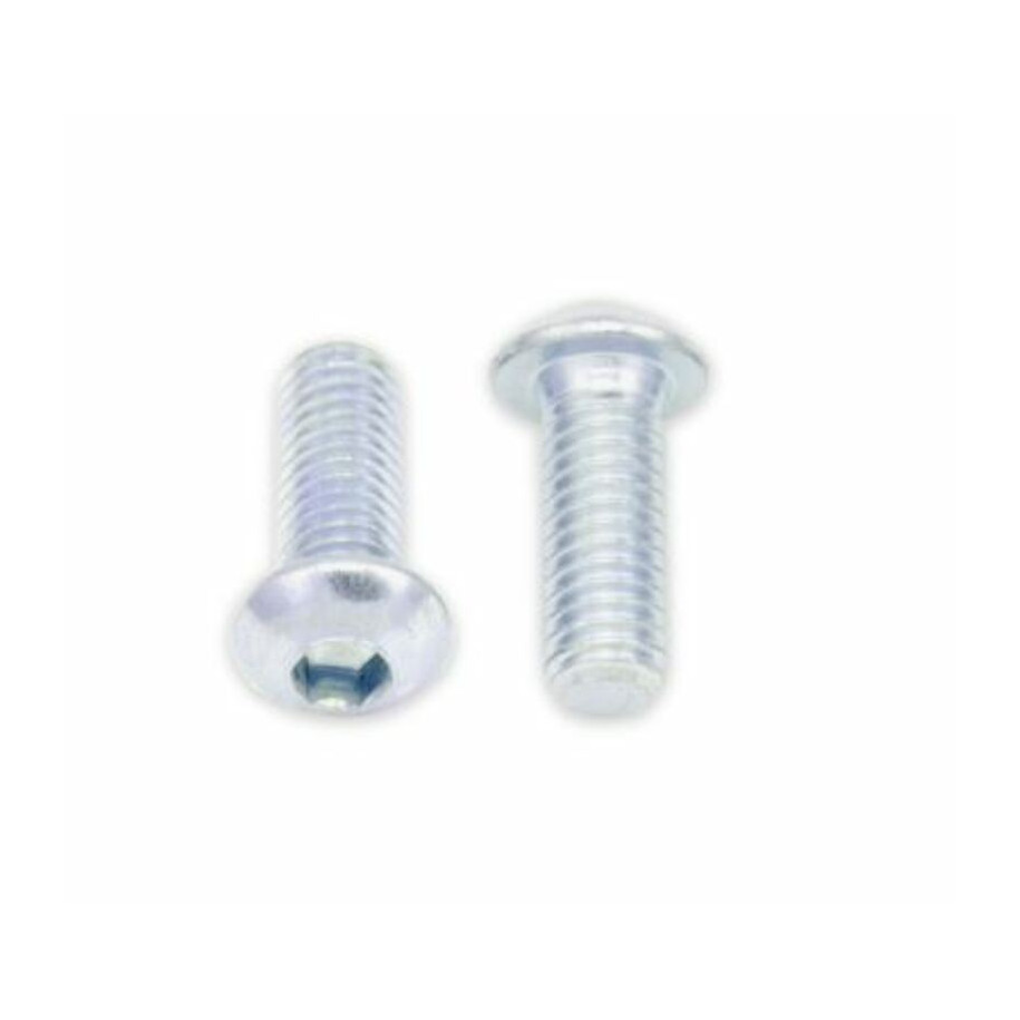 Vis tête bombée épaisse BOLT M6x1x16mm 10 pièces