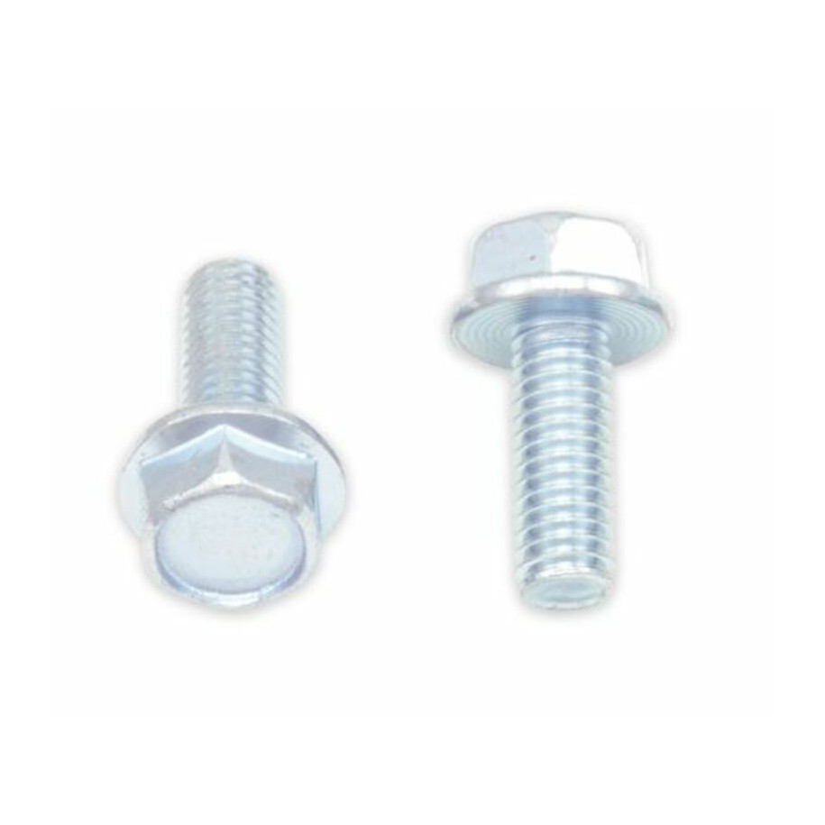 Vis à bride BOLT tête hexagonale 10mm M6x1x16mm 10 pièces