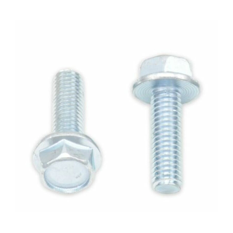 Vis à bride BOLT tête hexagonale 10mm M6x1x20mm 10 pièces