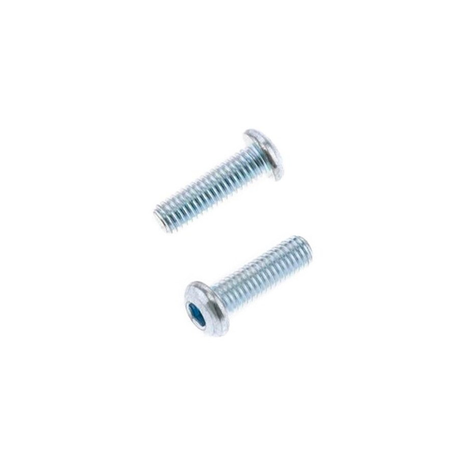 Vis tête bombée épaisse BOLT M6x1x20mm 10 pièces