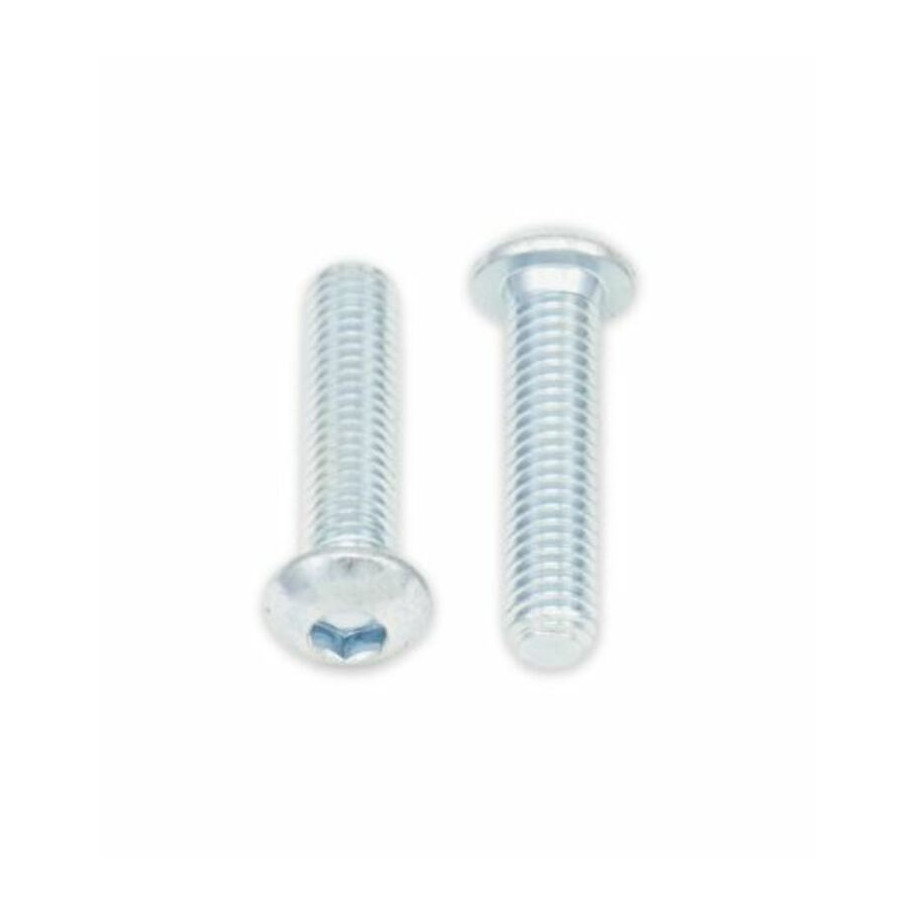 Vis tête bombée épaisse BOLT M6x1x25mm 10 pièces