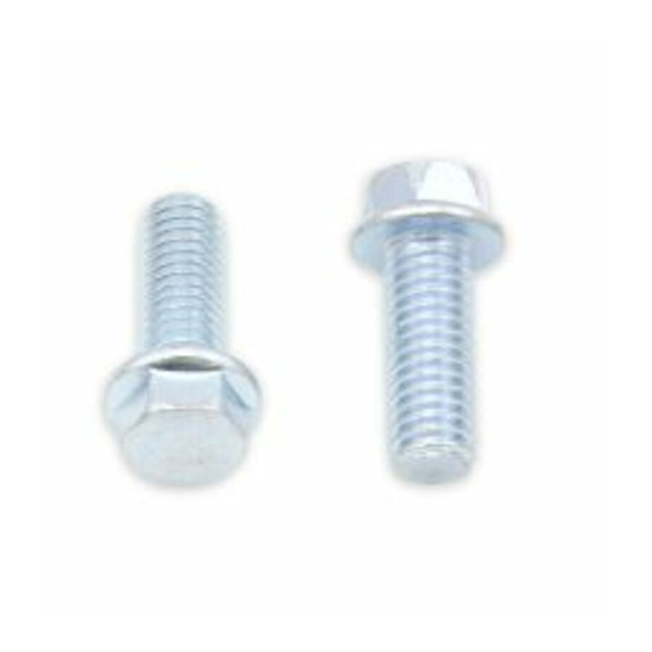 Vis à bride BOLT tête hexagonale 8mm M6x1x16mm 10 pièces