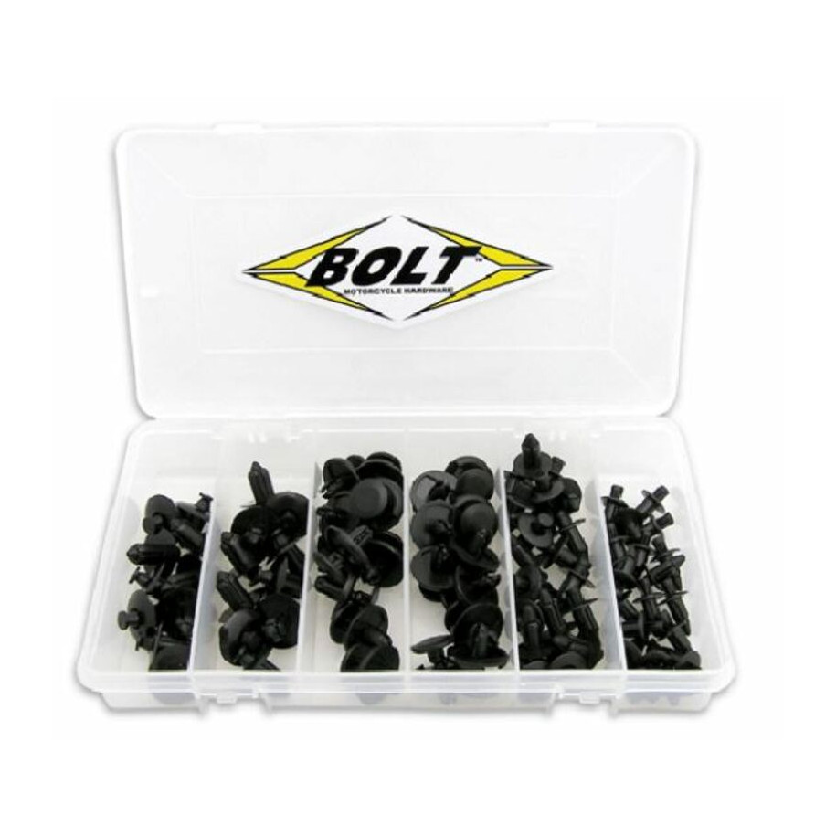 Coffret assortiment rivet plastique BOLT M6/M7/M8