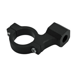 Collier de fixation pour rétroviseur HIGHSIDER smart pour guidons 1" - filetage à droit - noir