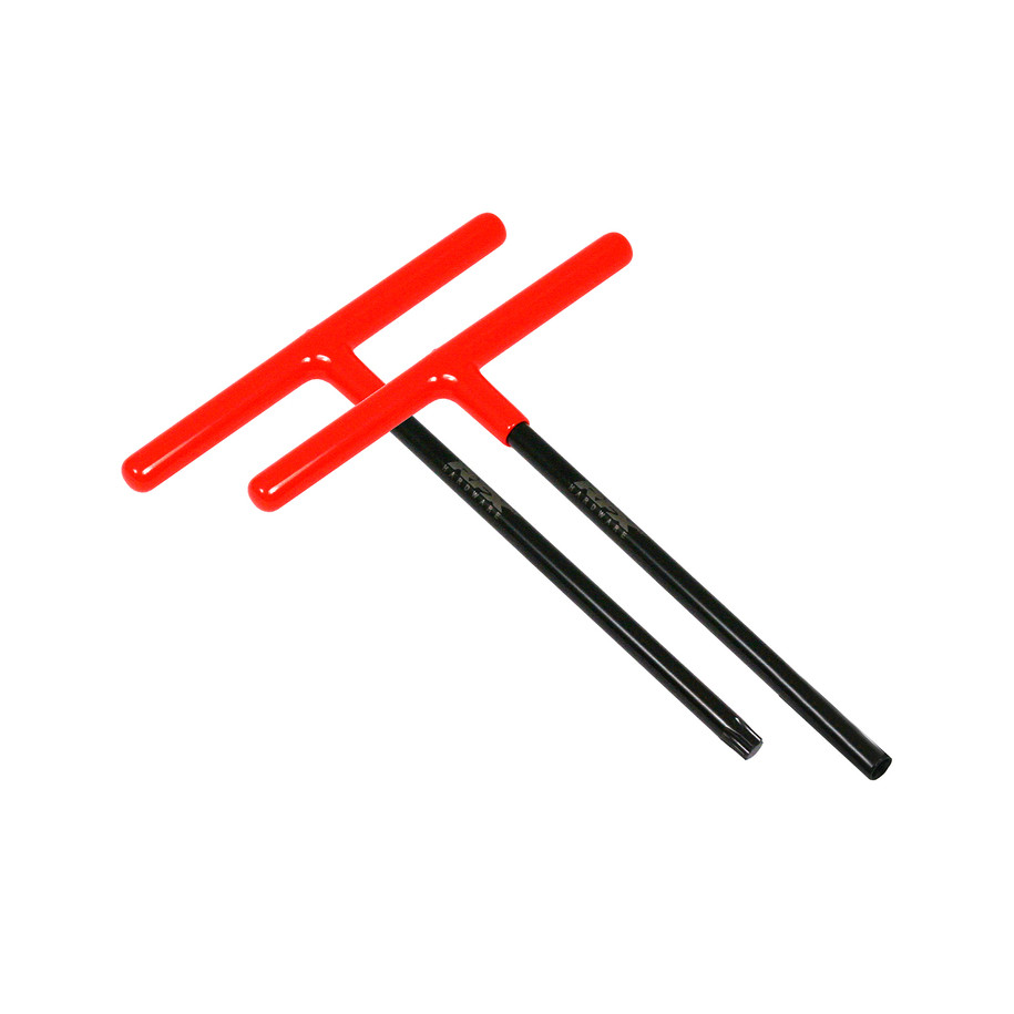 Jeu de clés en T RFX Pro (Noir/Orange) empreinte standard avec poignée en caoutchouc - 6 mm/T45 - pour KTM et Husqvarna