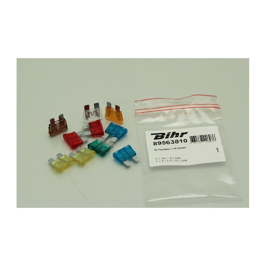 Mini-fusibles BIHR 10pcs