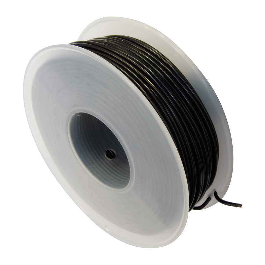Câble électrique BIHR 1mm² - 25m - Noir
