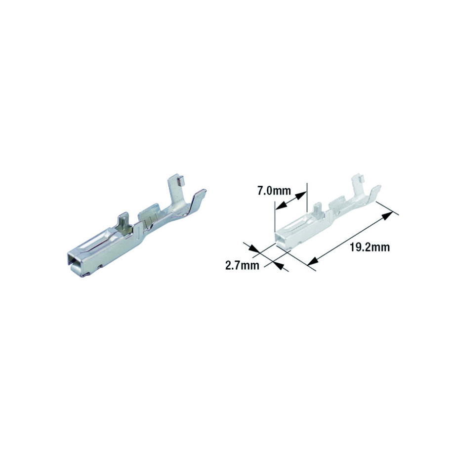 Cosse femelle électrique TOURMAX type 070 (FRY)