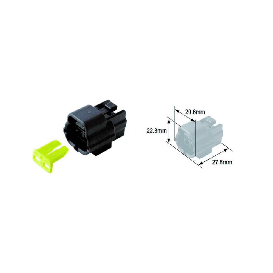 Connectique électrique femelle étanche TOURMAX type 070 (FRA)