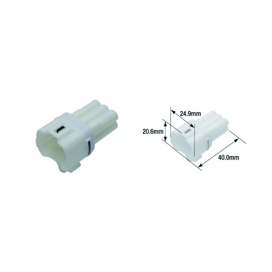 Connectique électrique femelle étanche TOURMAX type 090 (FRS)