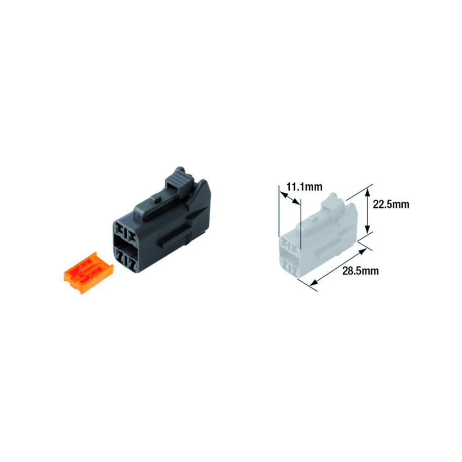 Connectique électrique mâle étanche TOURMAX type 060 (FRM)