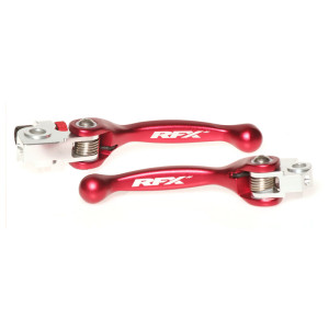 Ensemble de leviers retournables forgés RFX Race (Rouge)