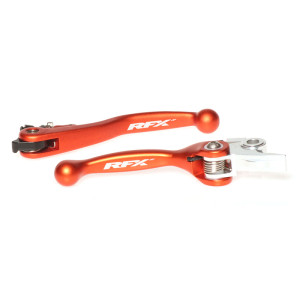 Ensemble de leviers retournables forgés RFX Race (Orange)