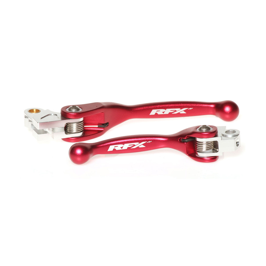 Ensemble de leviers retournables forgés RFX Race (Rouge)