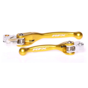 Ensemble de leviers retournables forgés RFX Race (Jaune)